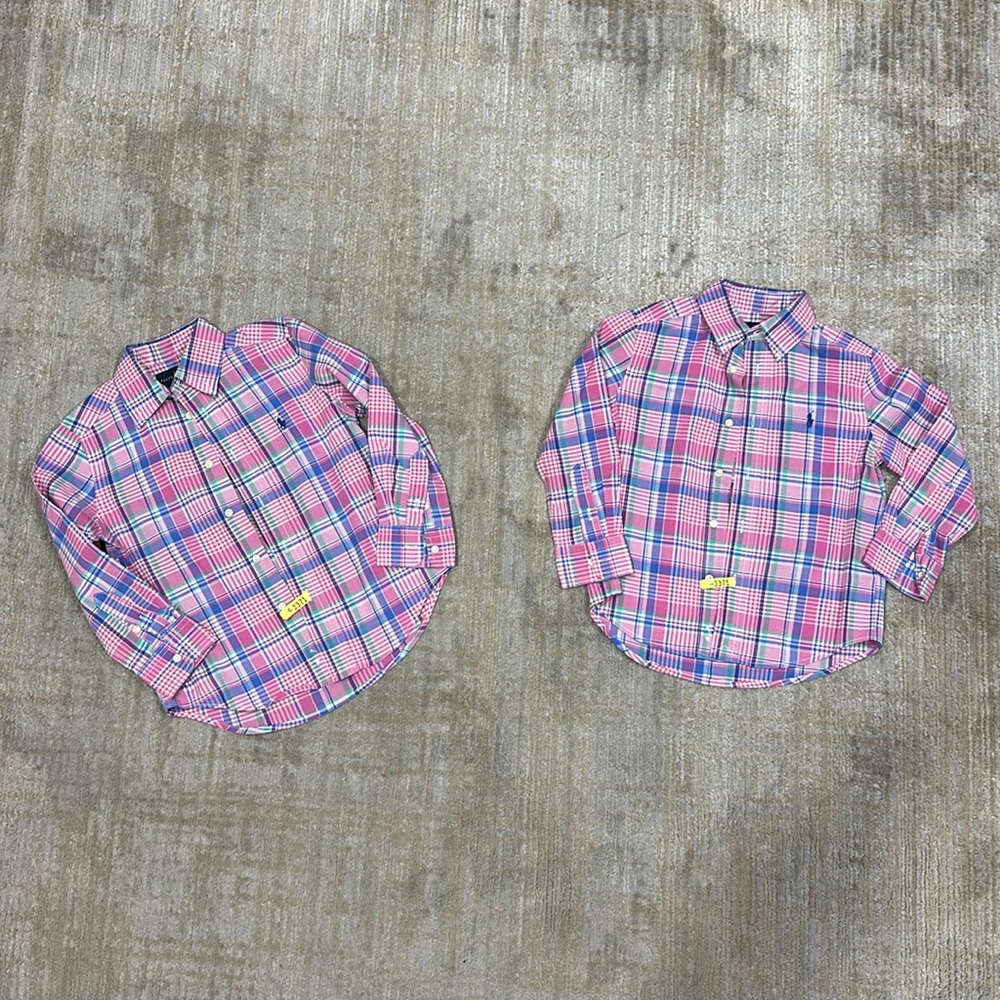 Ralph Lauren Boys Button-Up Dress Shirt Size 4T